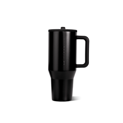 Traveler 32oz | Leakproof Insulated Tumbler with Handle – Black