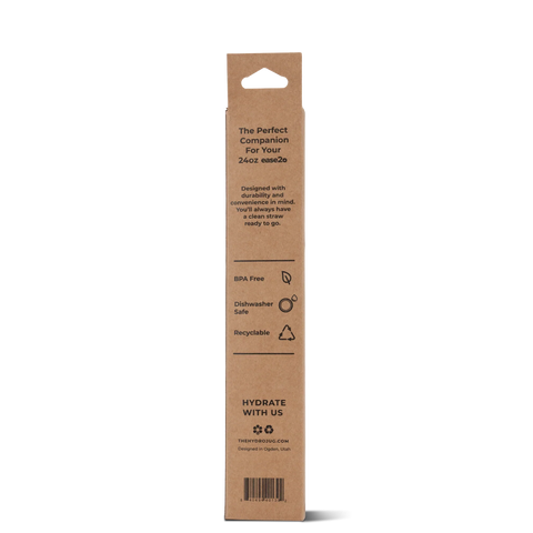 Ease2o 24oz Straw Pack | 4 Replacement Straws, BPA-Free