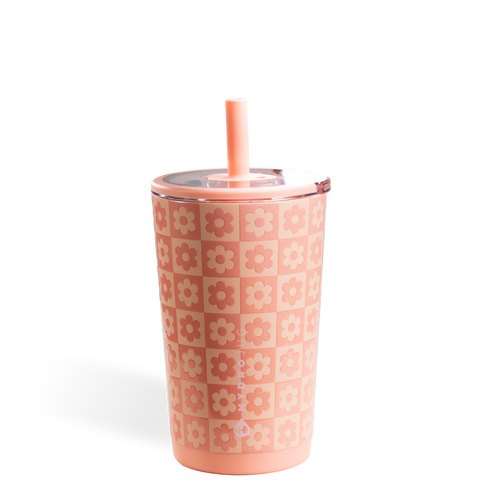 Everyday Tumbler 14oz | Ceramic-Lined Spill-Free Kids Tumbler – Daisy Checkers
