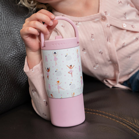 Sport 14oz | Compact Leakproof Kids Water Bottle – Ballerina