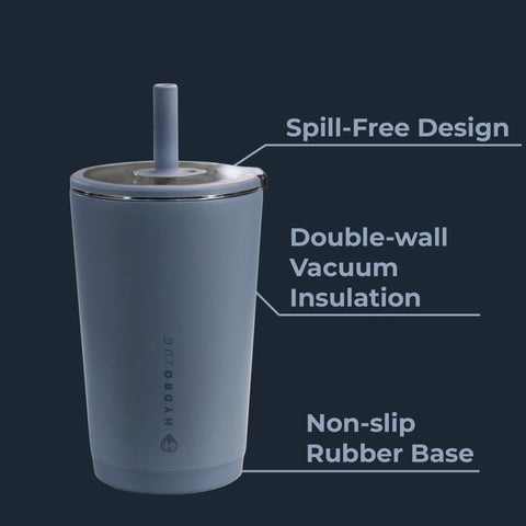 Everyday Tumbler 14oz | Ceramic-Lined Spill-Free Kids Tumbler – Cascade