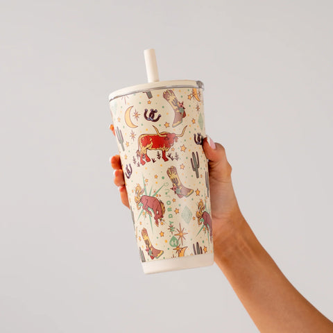 Everyday Tumbler 20oz | Ceramic-Lined Insulated Tumbler with Straw – Rodeo