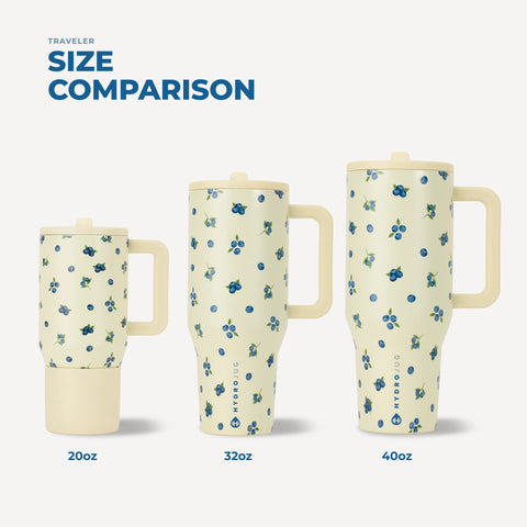 Traveler 40oz | Insulated Tumbler with Handle – Freshly Pickd