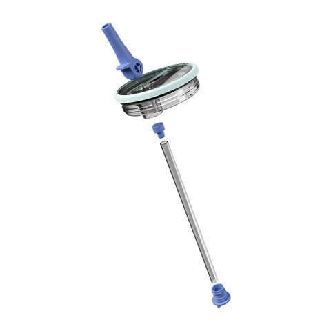 Removable Traveler Lid 32oz | Easy-Clean Flip Straw, Leakproof